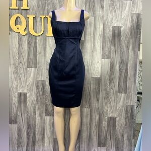 Calvin Klein Blue Midi Dress